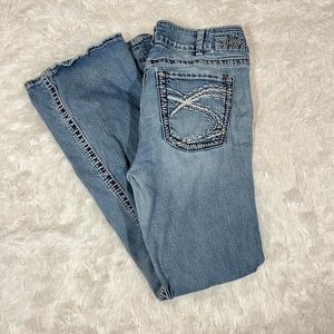 Silver-jeans-co‎ Women's Suki Boot cut Light Wash Jeans 32 in Waist